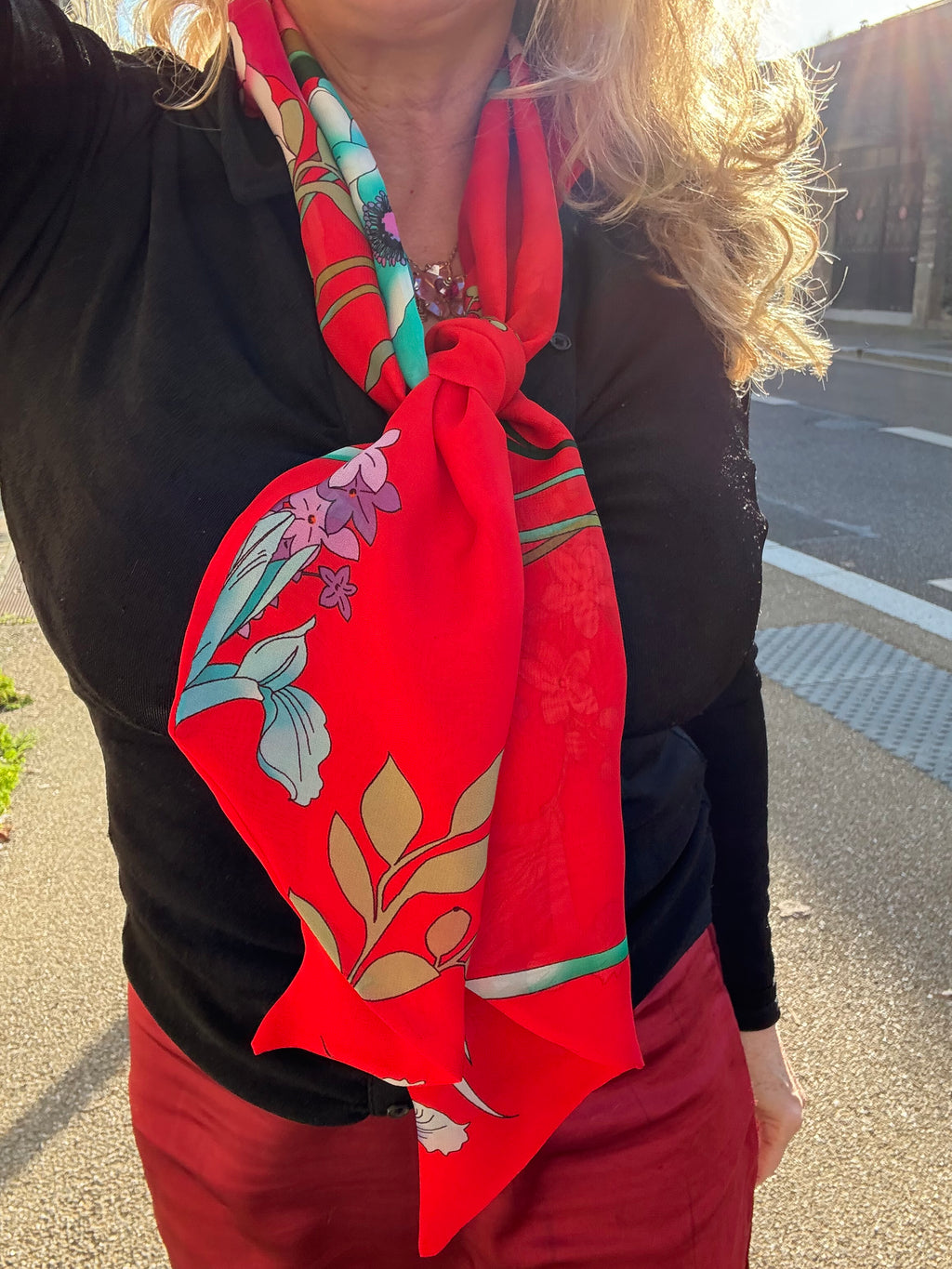 Foulard rouge