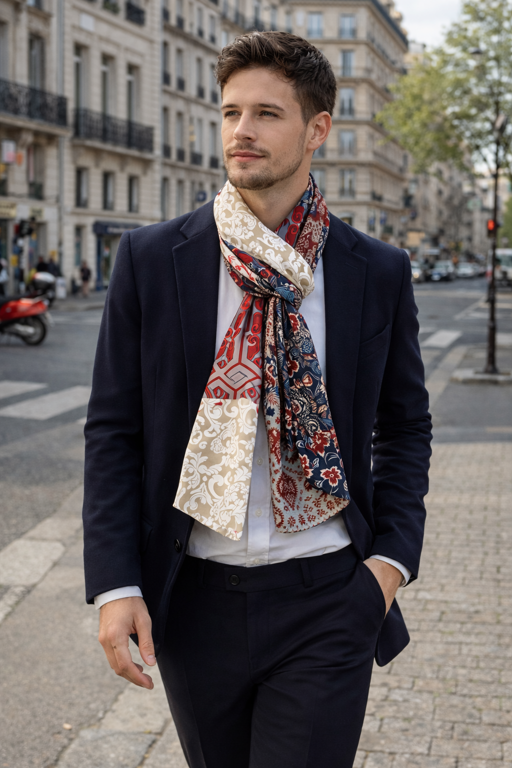 Foulard patchwork