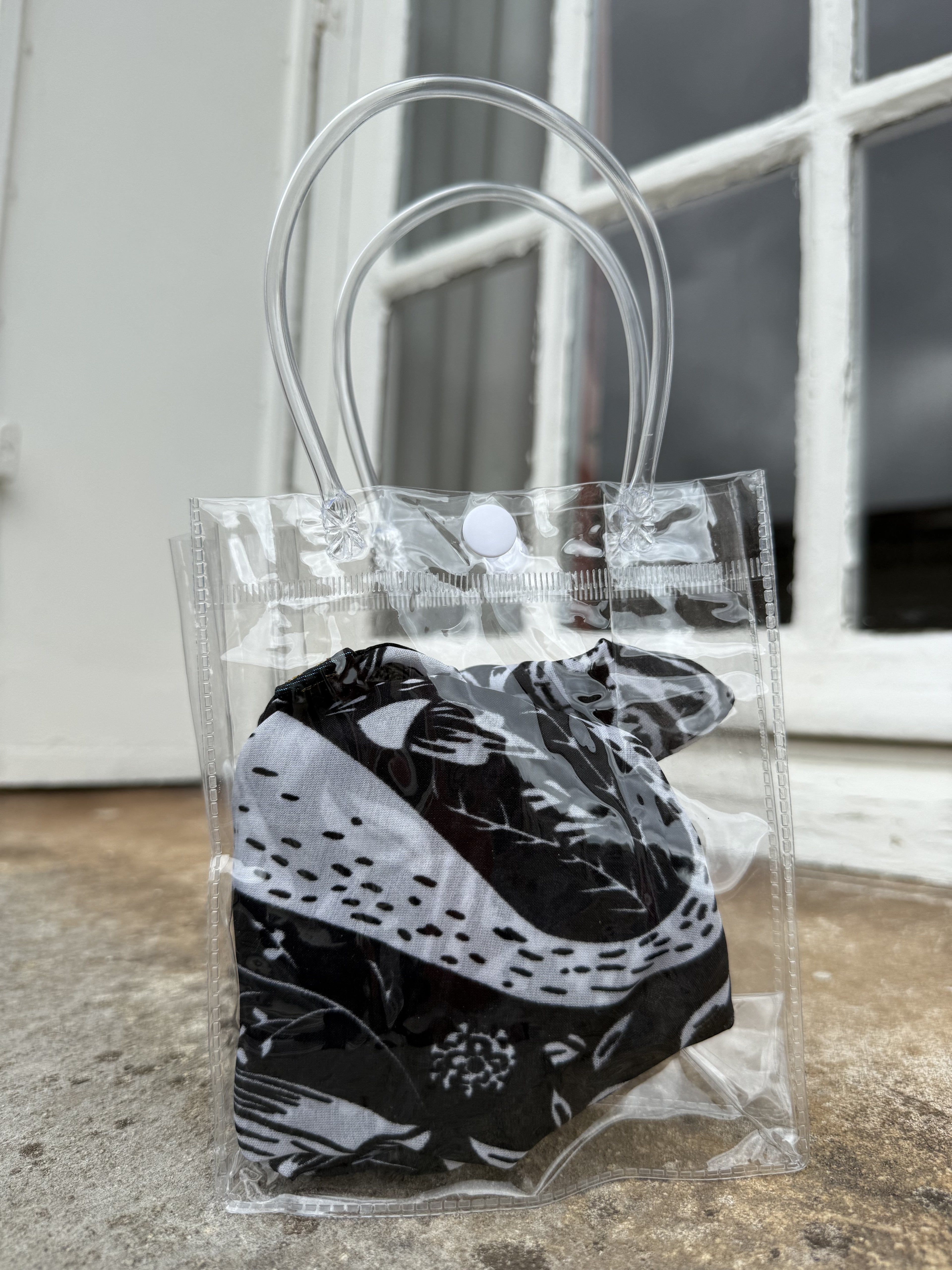 Foulard CYU Noir et Blanc Renard
