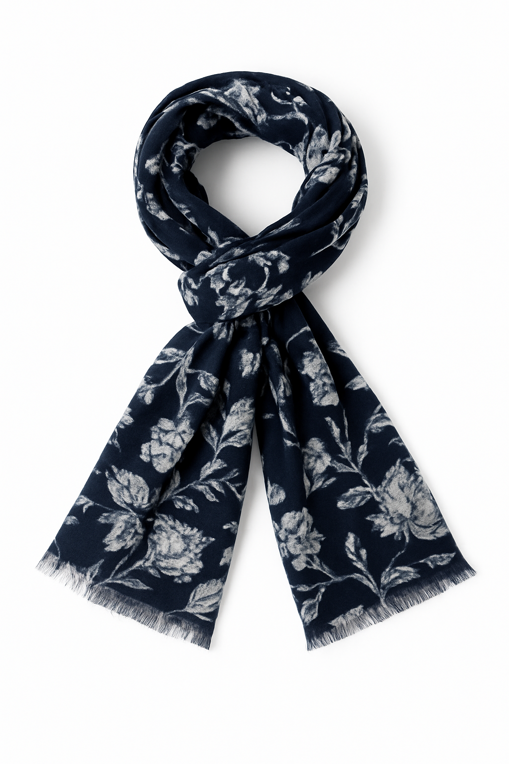 Foulard CYU long Bleu Marine